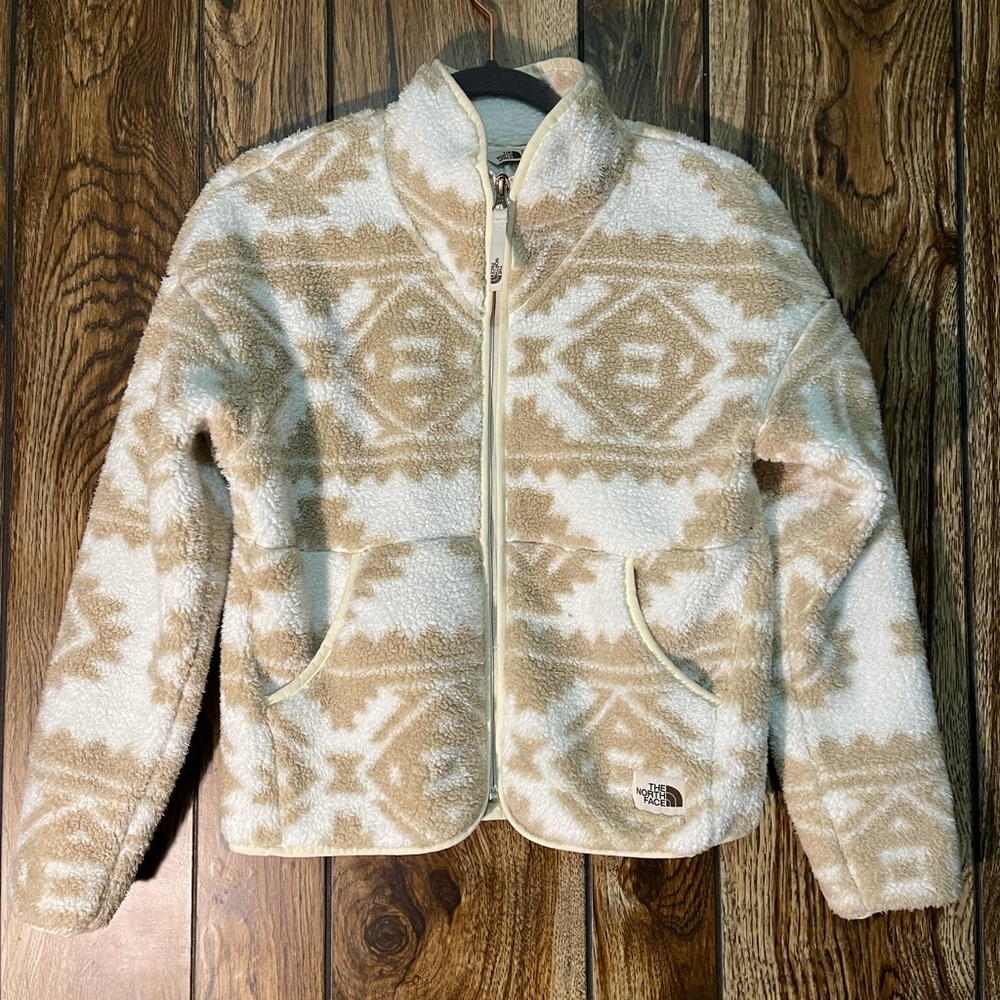 Northface fleece full zip jacket.